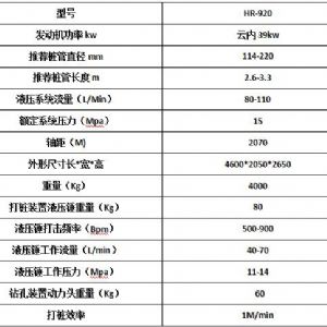 小型護欄打樁機